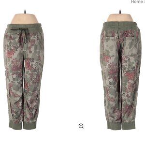 Anthropologie Camo/Floral Print Joggers, S